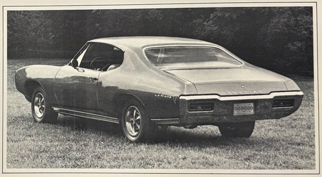 Le Mans rear and side view