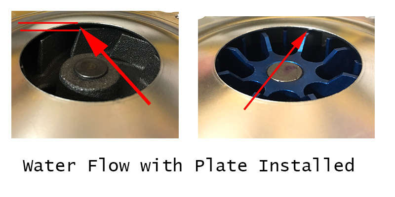 Attached picture pontiac-water-pump-plate-space.jpg