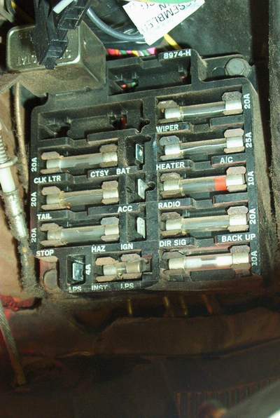 LED flasher istall - Firebird Classifieds & Forums (1967 ... 1971 camaro fuse box on 