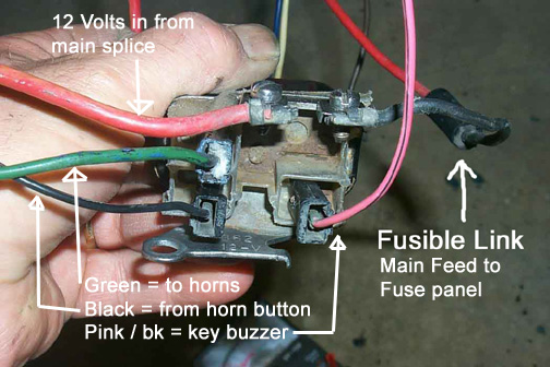 Horn Relay Wiring - Firebird Classifieds & Forums (1967 ... 67 gto wiring harness 
