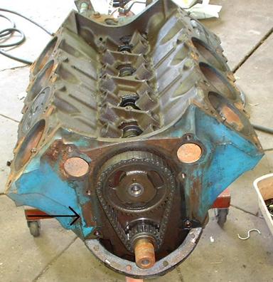 Engine block VIN derivative stamp